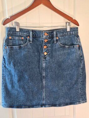J. Crew Denim Mini Skirt Sz 31